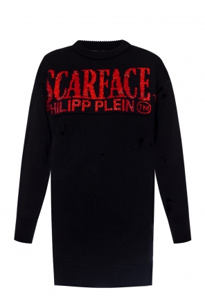 Logo-embroidered sweater, zdjęcie 1 Logo-embroidered sweater od Philipp Plein